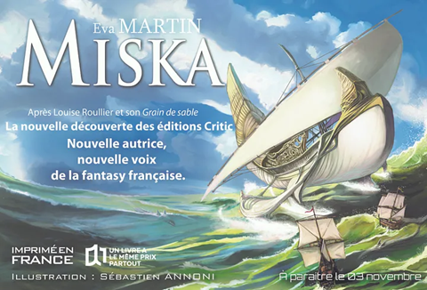 Miska - Eva MArtin - livre fantasy aventure