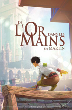 couverture livre de l'or dans les mains Eva Martin