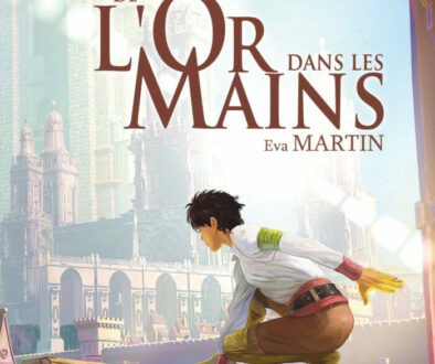 couverture livre de l'or dans les mains Eva Martin