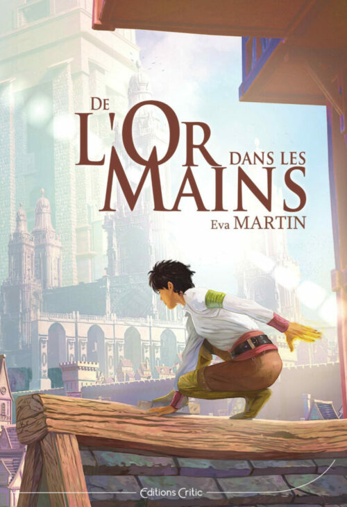 couverture livre de l'or dans les mains Eva Martin