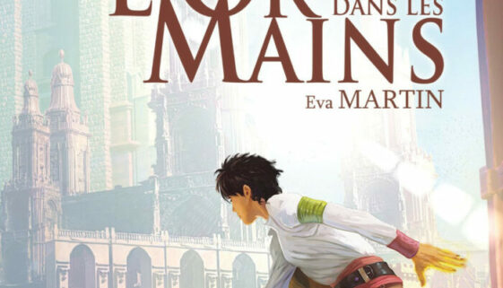 couverture livre de l'or dans les mains Eva Martin